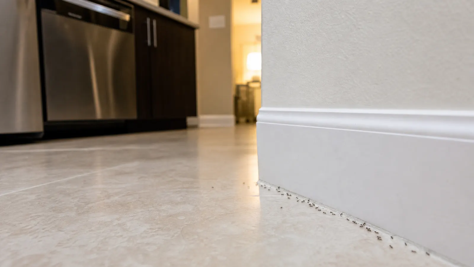 Ants in Your Broward Apartment: Who’s Responsible and What Works editorial photograph in a South Florida home or yard