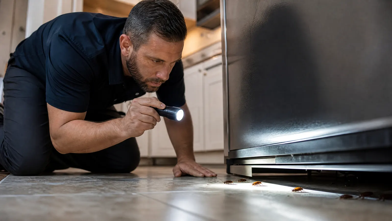 How to Get Rid of Roaches in Florida: The Complete Guide editorial photograph in a South Florida home or yard