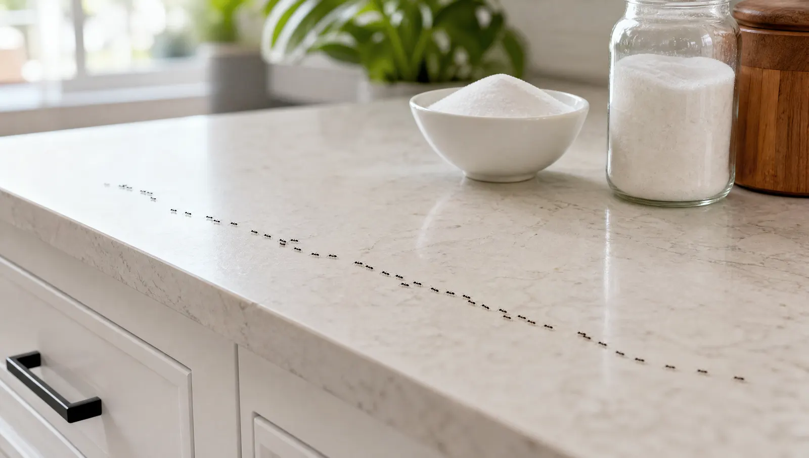 Natural Ant Repellents: What Actually Works in a Florida Kitchen editorial photograph in a South Florida home or yard