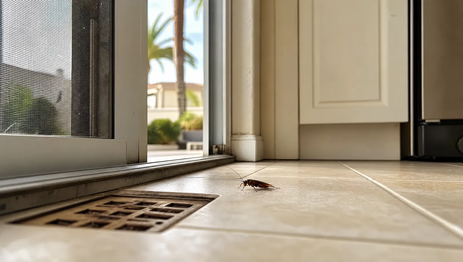 Natural Roach Repellents: What Works and What Doesn’t editorial photograph in a South Florida home or yard