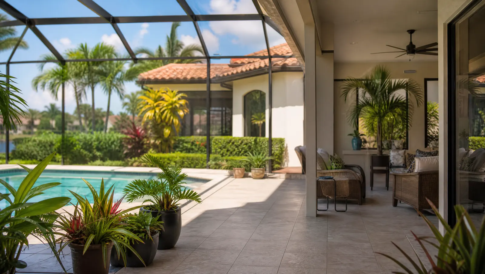 Just Moved to Florida? The 7 Pests You’ll Meet in Your First Year editorial photograph in a South Florida home or yard