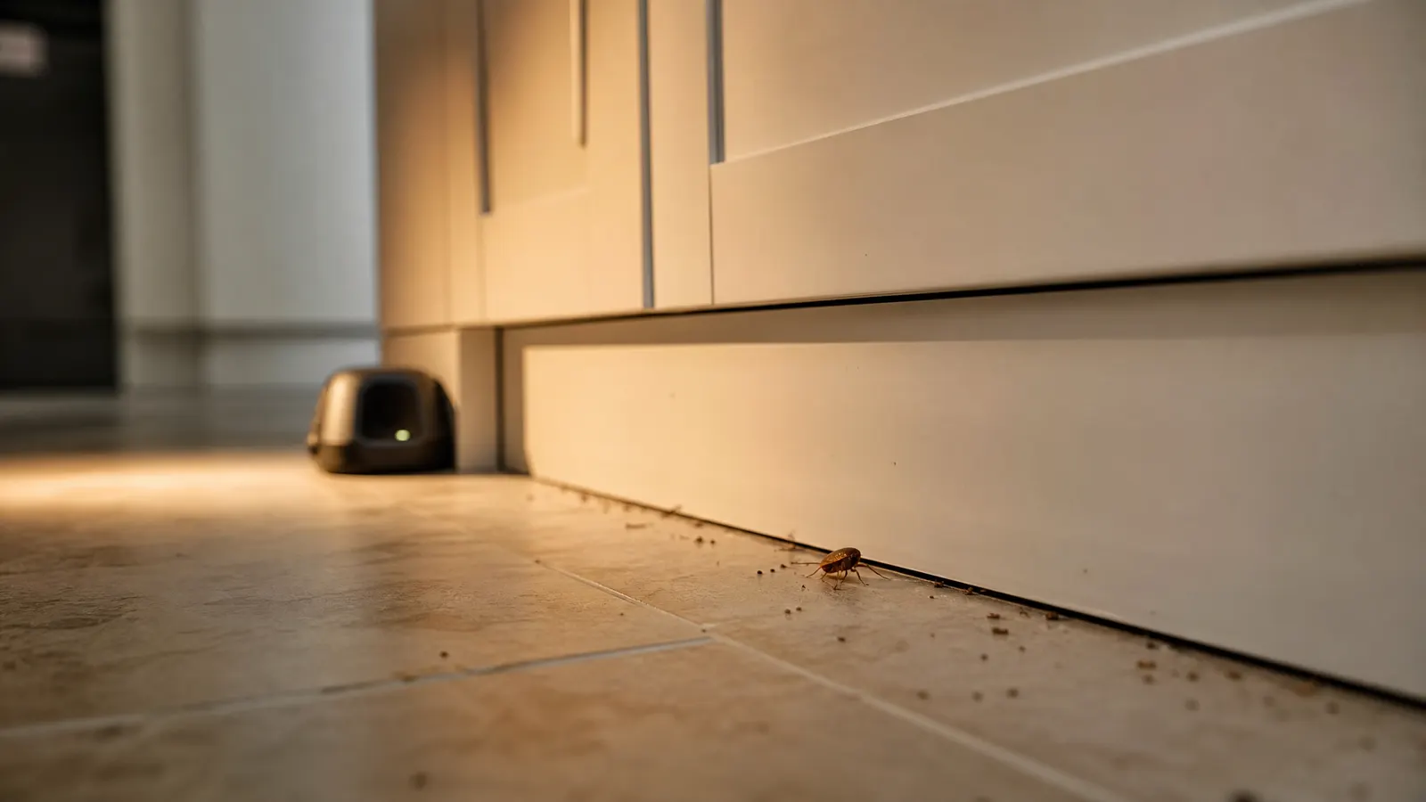 9 Mistakes People Make With Roach Bait, Traps and Boric Acid editorial photograph in a South Florida home or yard